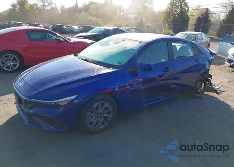 2024 Hyundai Elantra Sel из США, поврежденный, VIN KMHLM4DG8RU637283